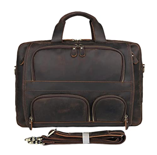 Mallette en cuir avec poches pour ordinateur portable afin de protéger efficacement vos dossiers
