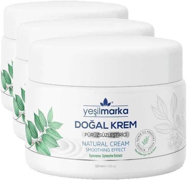 Yeşilmarka Doğal Pürüzsüzleştirici Krem (3 paketi)