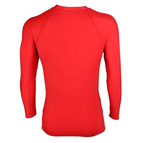 Image of LYCOT Compression Top Full Sleeve Plain Athletic Fit Multi Sports Cycling, Cricket, Football, Badminton, Gym, Fitness & Other Outdoor Inner Wear