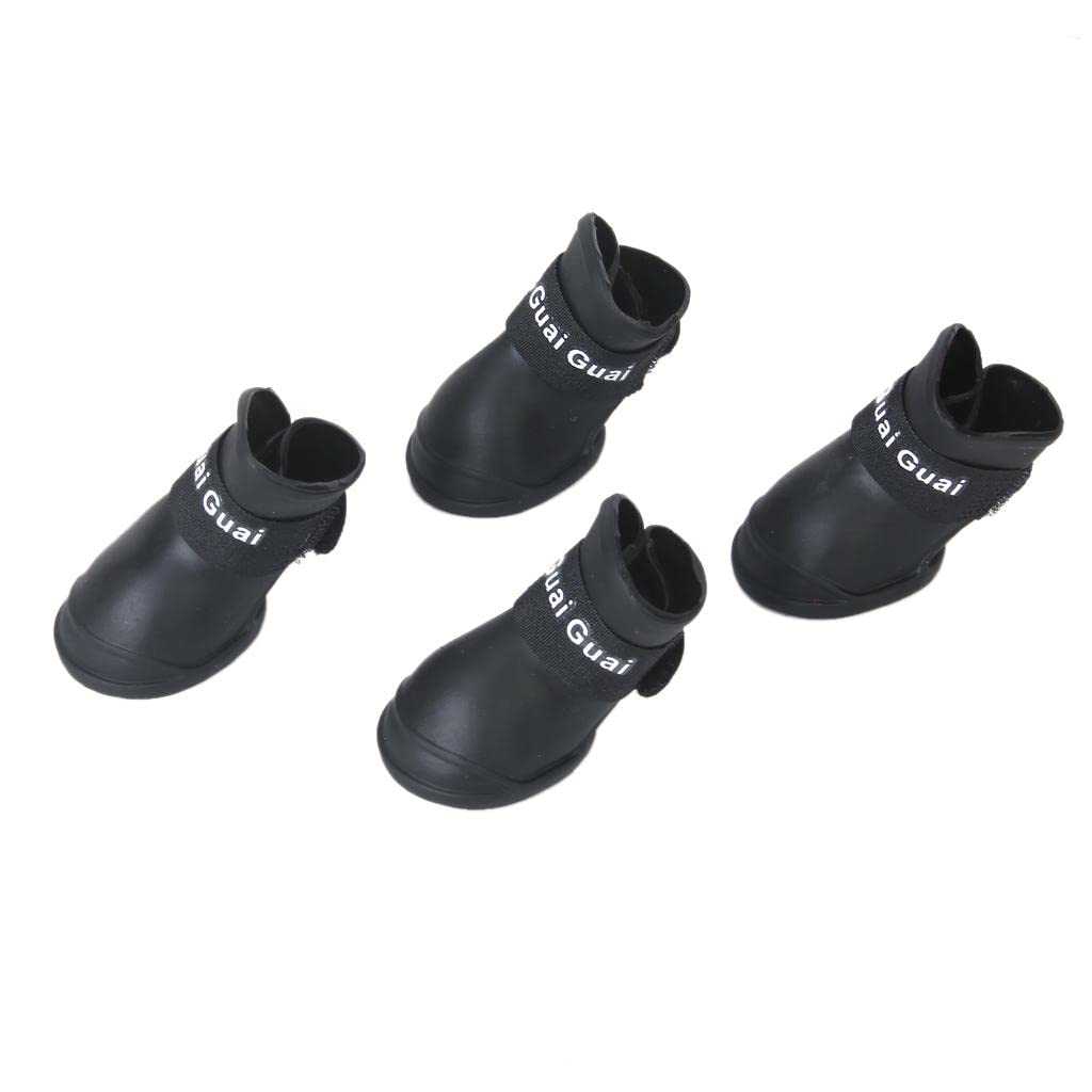 CALANDIS® Pet Dog Waterproof Skidproof Rain Shoes Boot Size M Black (B0C2ZJ3GDW) Amazon Price History, Amazon Price Tracker