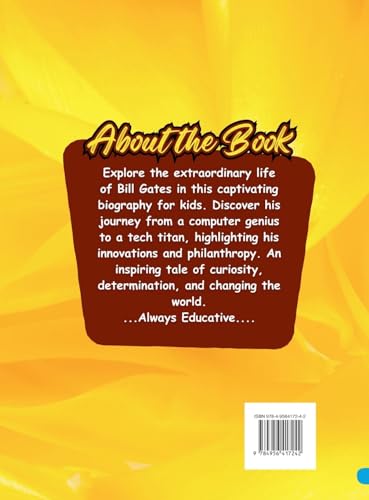 Bill Gates Book for Kids: The ultimate biography of Bill Gates for young tech kids: 8