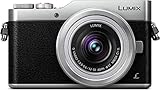 PANASONIC LUMIX GX850 4K Mirrorless Camera with 12-32mm MEGA O.I.S. Lens, 16 Megapixels, 3 Inch Touch LCD, DC-GX850KS (USA SILVER)