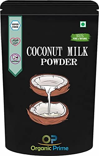 Organic Prime Coconut Milk Powder | Keto Friendly | Dairy Free - 500 GM X 2 = 1 KG by Organic Prime