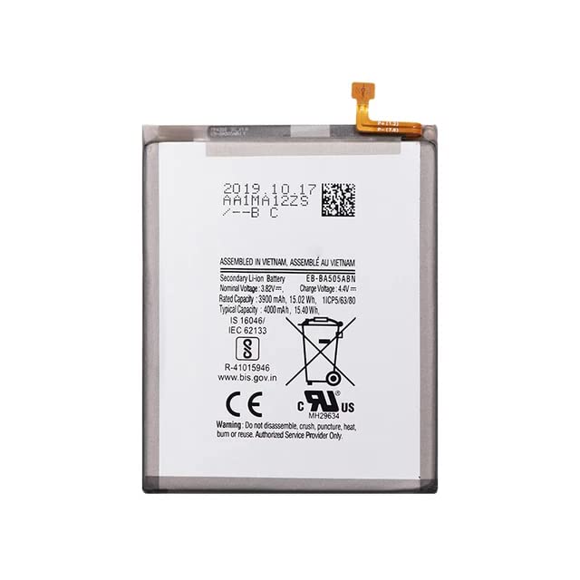 Image of THE BATTERY STORE Orignal Battery (BA505ABN) for Samsung /A50 / A10 / A20 / A30 /A50S / A30S / (BA505ABN)Battery with 6 month warranty and high capacity battery backup. Carefully check your phone model and purchase. (FOR SAMSUNG A10 /M10)