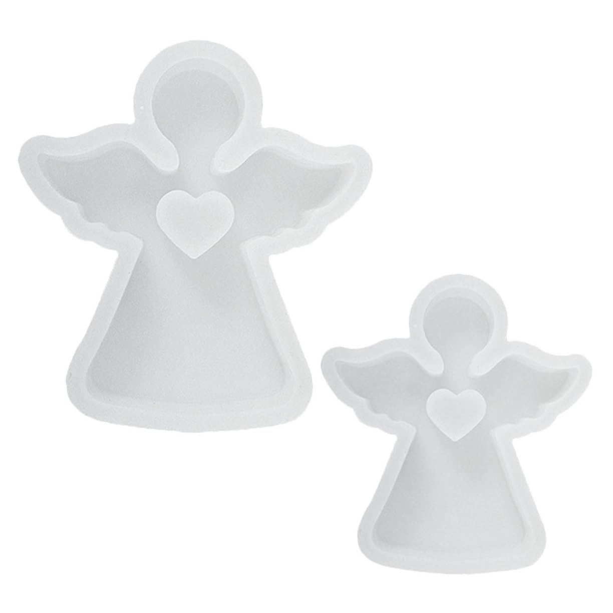 DOITOOL 5 Set Stampo Silicone Per Forma Da Materiale Resistente E Flessibile Per Fai Da Te E Decorazioni Artigianali Per Profumate E Lavoretti 2 Pezzi * 5