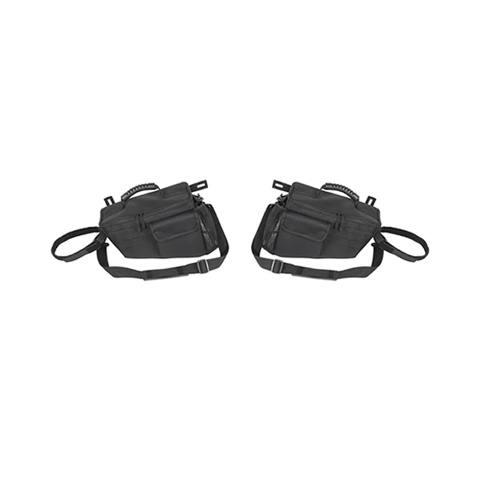 XTVKFWJAB Stowing Tidying Car Trunk Side Storage Bag Organizer Compatible With Jeep Wrangler JL 2018 2019 2020 2021 2022 Interior Accessories(2 PCS B)