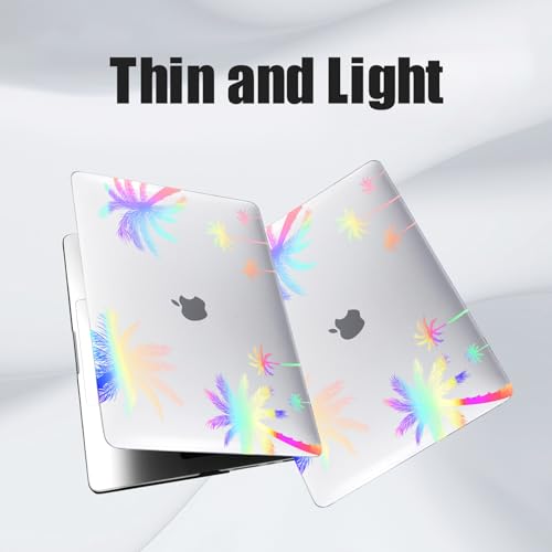 DTangLsm for MacBook Air 13 inch Case M5 2026 2025-2022 M4 M3 M2, Palm Tree - image 8