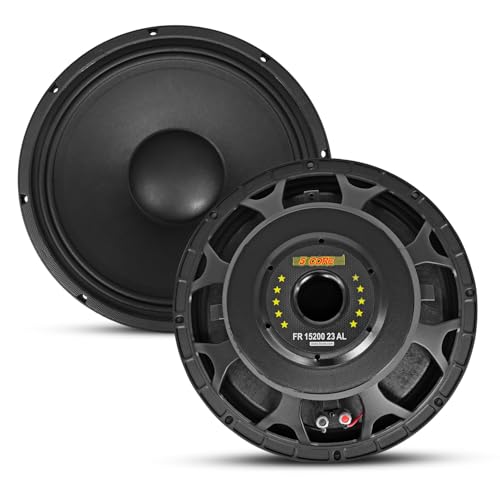 Image of 5 CORE 15 inch Subwoofer 2000W 8 Ohm 100 Oz Magnet 4 inch Voice Coil Powerful PA DJ Deep Bass Full Range Speaker Pro Audio Woofer - FR 15200 23 AL
