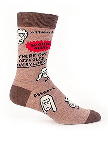 Blue Q Asholes Everywhere Men's Socks