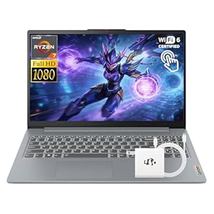 Lenovo IdeaPad Slim 3 Touchscreen Laptop, 8 Cores AMD Ryzen 7 5825U(Up to 4.50 GHz) 16GB RAM 1TB SSD, 15.6" FHD IPS Display WiFi 6 Win11 Numeric Keypad W/Accessory, Computer for Business and Gaming