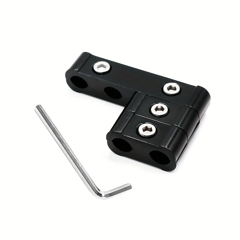 Autotrends 3 Pieces Spark Plug Lead Separator Aluminum Engine Spark Plug Wire Separator Divider Kit 8mm 9mm and 10m (Black)-picture-22