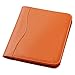 eBuyGB A5 Unzipped PU Leather Conference Folder, Orange