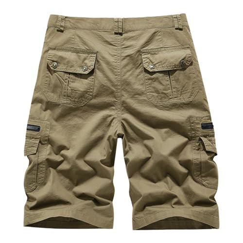 Short cargo hommes multi-poches d'extérieur résistant pour la marche - 6
