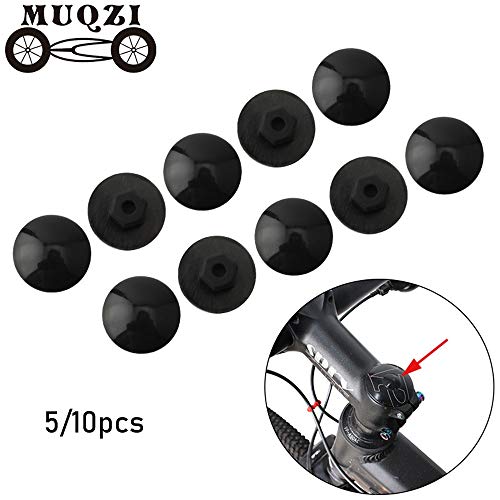 image for Milifeel 5/10pcs Outdoor MTB Bike Bolts Parts Stem Top Cover M6 Screw 