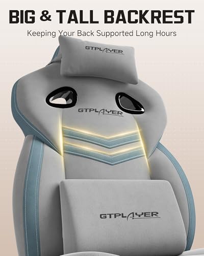 Image of GTPLAYER Gaming Chair for Adults, Ergonomic High Back Chair with Footrest