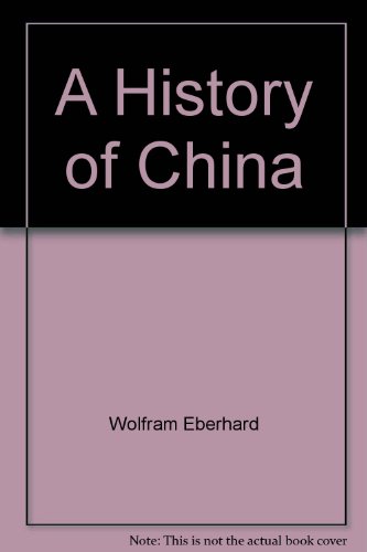 A History of China B009DCYWZA Book Cover