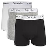 Lieferumfang: 1 x 3er Pack original Calvin Klein Boxershorts - Unterhosen - für Männer in der jeweiligen gewählten Größe und Farbe