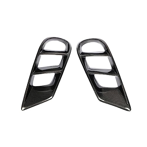 Embellecedor de rejilla de ventilación de fibra de carbono para Benz Clase CLS W218