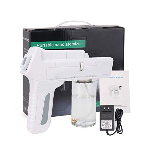 Cordless Nano Steam Spray Gun, Portable Electric Sprayer Machine With Blue Light, Can Be Cold Sprayed, Wider Application Range, For Home, Room, Office, School, Car, Indoor Outdoor #TOP7