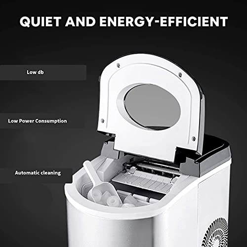 Máquina para hacer hielo de mostrador con 9 cubos miniatura 4