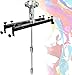 Power Mixer Pneumatic Agitator Clamp-On Drum Agitator Industrial-Grade Pneumatic Shaker Paint Stirring Tool，Pneumatic Paint Mixer, 1/2 Air Agitator with Stand, Folding Propeller, 1000L Capac