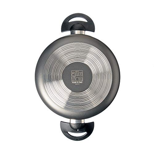 Alluflon Tradition Italien Kasserolle, Aluminium, schwarz, 16 cm – Ansicht 2
