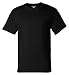 Champion T425 Adult Short-Sleeve T-Shirt (Black, Medium)