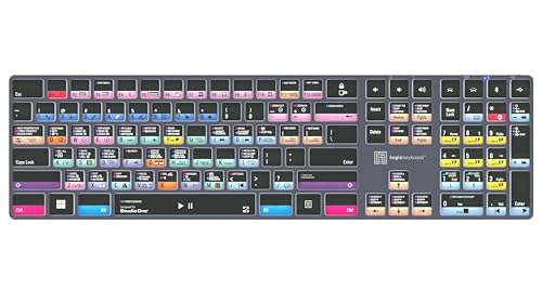Logickeyboard Titan Wireless Backlit Keyboard for Studio One...