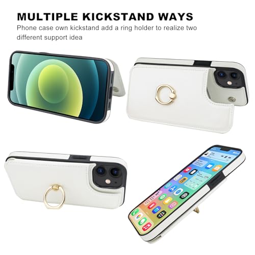 Étui iPhone 12 avec anneau rotatif idéal pour sorties et selfies - 4