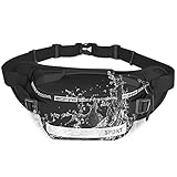 【Impermeable】Riñonera deportiva. La tela está hecha de nailon impermeable (TPU), que hace que esta bolsa de cinturón deportivo sea duradera, resistente a la abrasión y protege perfectamente tus objetos de gotas de lluvia, riñonera sudor y humedad. Este tejido cómodo es liso y suave. Resistente a los arañazos, resistente al desgaste, no se decolora.