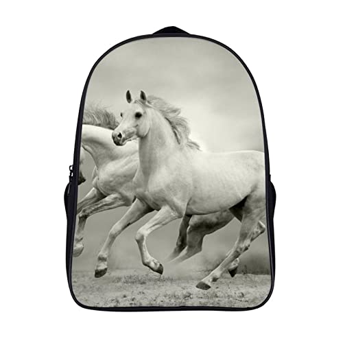 Sac à dos cheval 40x28x16cm pour enfant et adulte voyage et travail