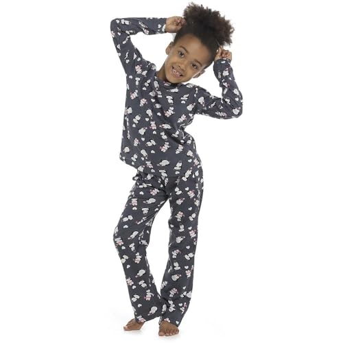 A2Z 4 Kids Ragazze Morbido Cotone Due Pezzi Set Pigiama con Elastico Comodo - Pjs AZ640 Penguin 11-12