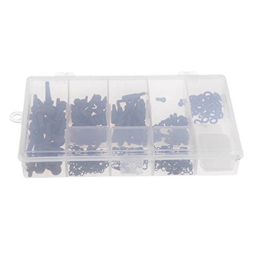 YIJU 240 Pçs Kit Equipamento de Pesca Da Carpa Equipamentos de Cabelo Caixa Combinação Acessórios Sn