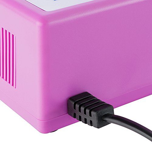 Sina Elektrische Nagelfeile Pink | inkl. 6 tlg. Bit-und Mandrel-Set | 6 Schleifhülsen | 20.000 Umdrehungen/Minute… – Bild 7