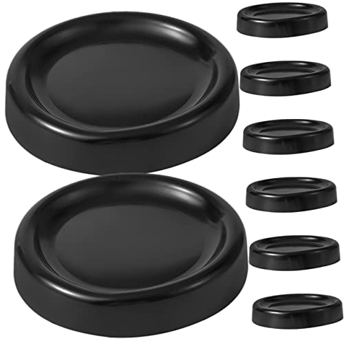 UTHCLO 8個洗濯機用防振マット 家具脚用 防滑耐震パッド 高さ 防音防湿で床保護 家用洗濯機 冷蔵庫脚安定台