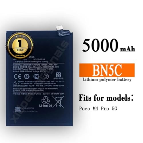 Image of BN5C Battery for Redmi Poco M4 Pro 5000mAh Battery with 1 Year Warranty** (B259)