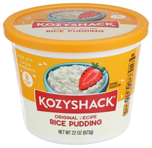 Kozy Shack Original Recipe Rice Pudding, 22 oz Tub
