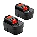 Price comparison product image 2X Shentec 12V 4500mAh Ni-MH Replacement for Black & Decker Battery A12 HPB12 A12E A12-XJ A12EX FSB12 FS120B FS120BX A1712 B-8315 BD-1204L BD1204L BPT1047