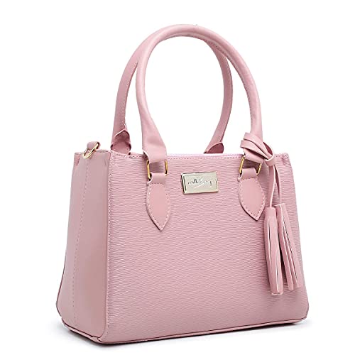 Bolsa Feminina Lorena + Alça Removível Com Regulagem Willibags.(Rosa)