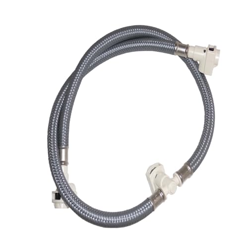 Moen Widespread Bathroom Sink Faucet Replacement Hose Kit with Duralock Connections, 114299