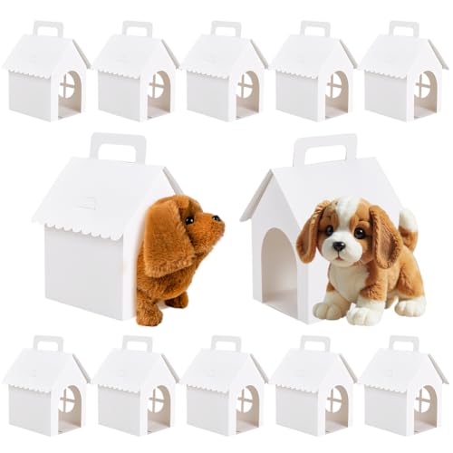 Boîtes à dragées maison et papier kraft brun de qualité supérieure pour réception - 7