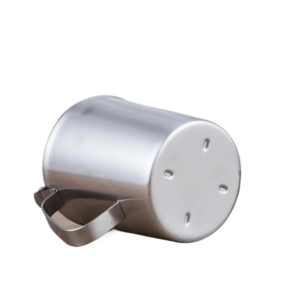 1 szt. Z pokrywką 304 stal nierdzewna miarka kubek miarowy cylinder miarowy mleko herbata pieczenie łyżka(2000ml)