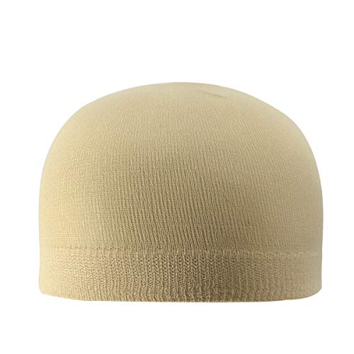 Bigsophy Wig Cap Nylon 2 Pieces,Stretchy Full Wig Cap For Women,Breathable Brown Color