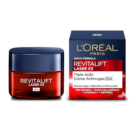 L'Oréal Paris Creme Facial Anti-idade Laser X3 Diurno Revitalift, 50ml