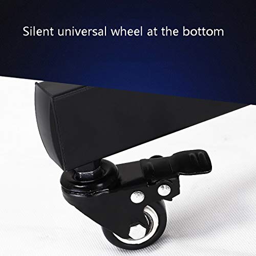 Soporte universal de piso para TV, móvil con ruedas miniatura 4