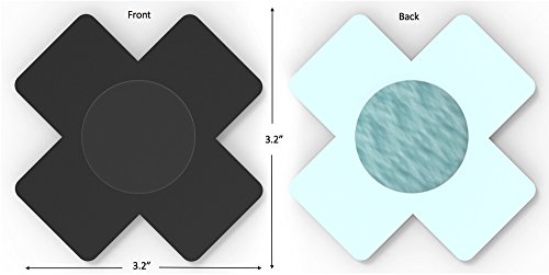 10 Pack Disposable X, Plus Sign, Cross Adhesive Satin Nipple Cover Pasties Stickers2