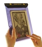 TrendyDigital WaterGuard Waterproof Case, Cover for Nook eBook Reader from Barnes & Noble, Purple Border