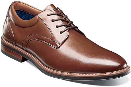 Nunn Bush Men's Centro Flex Plain Toe Oxford Cognac Review | Image 2