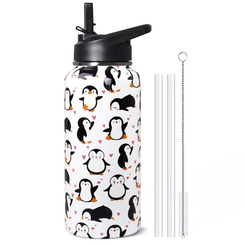 Penguin Stainless Water Bottle 32oz