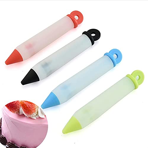 Siliconen Voedsel Schrijven Pen Chocolade Decorating Gereedschap Cakevorm Cream Cup Cookie Icing Piping Pasbakers… - Image 4